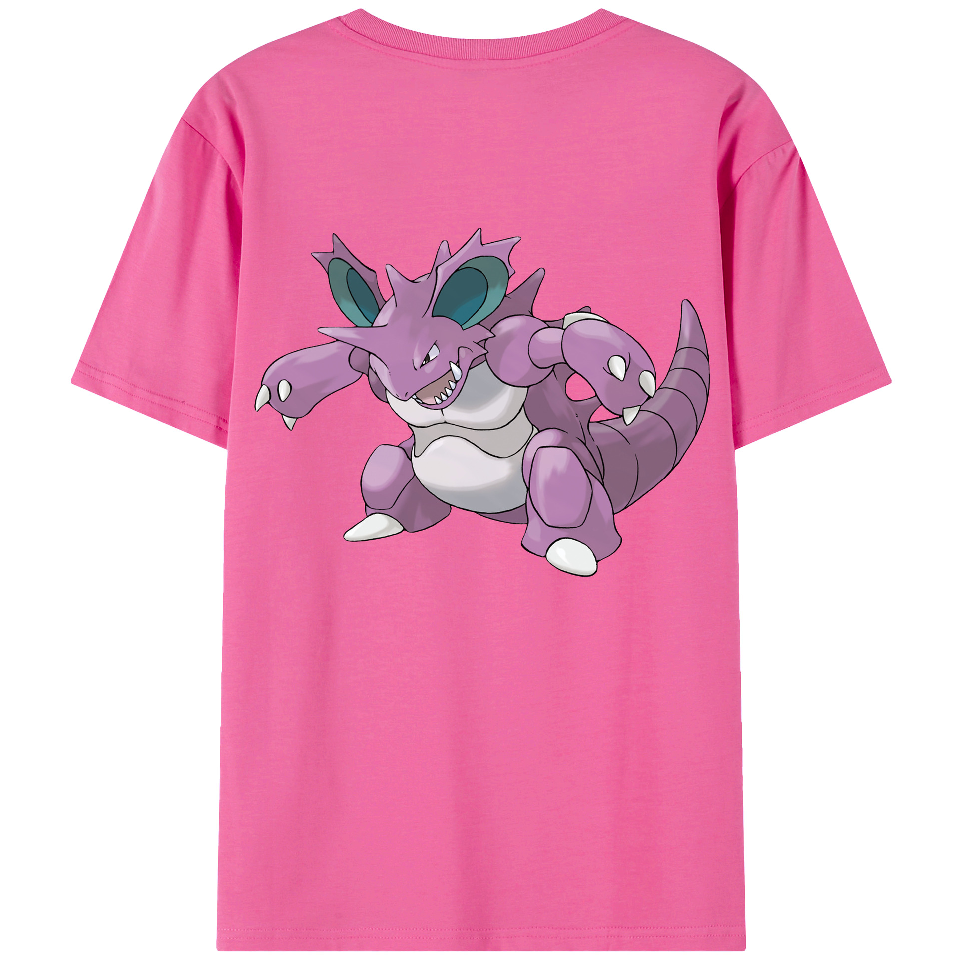 （画像用） ポケットモンスター Pokémon レディース半袖Tシャツ(バックプリント)